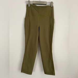 lululemon crop21” leggings size4